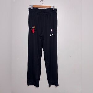 Nike NBA Miami Heat Mens Large Player Training Basketball Pants Dri-FIT Joggers